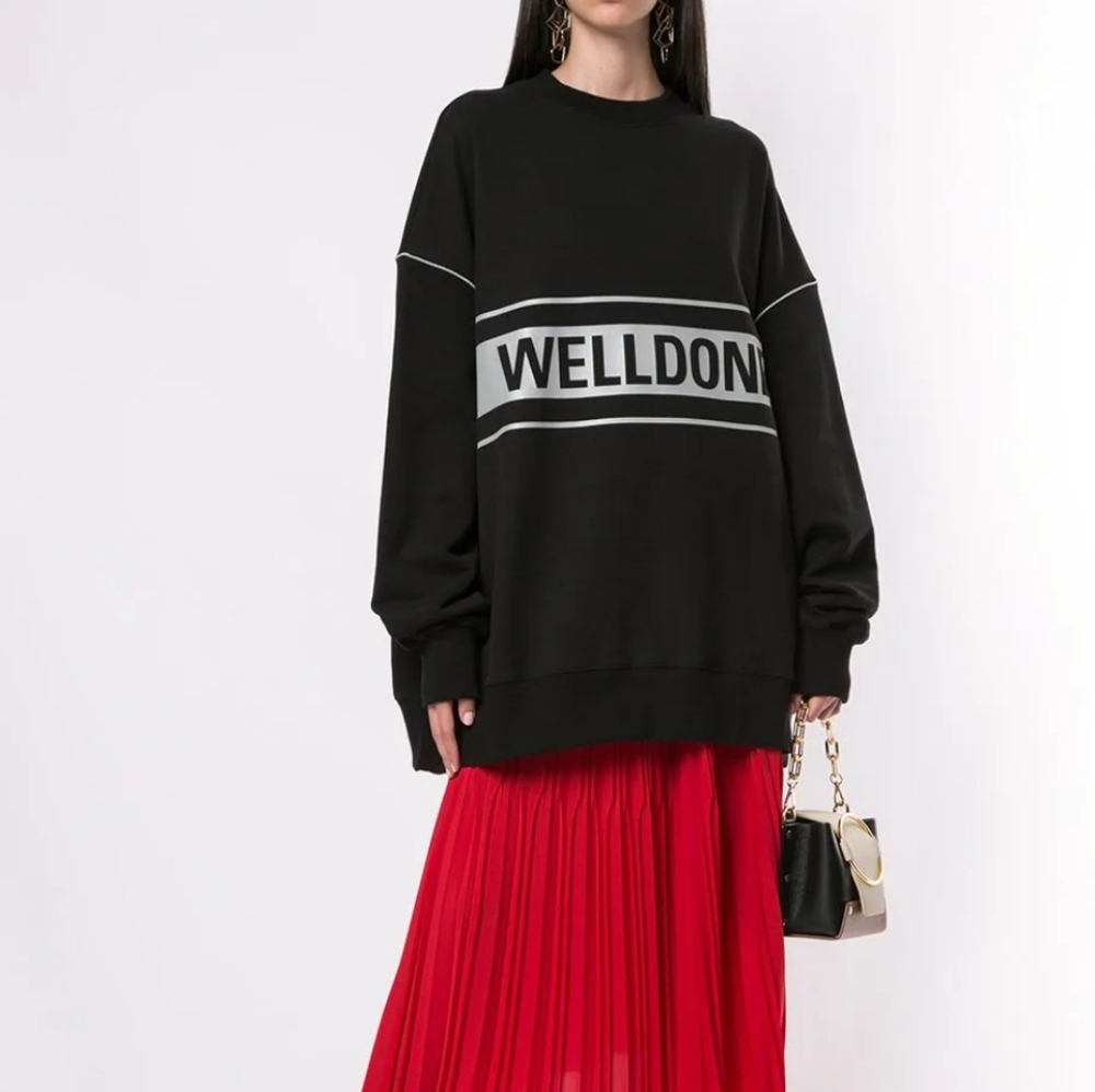 WE11DONE by Rare Market Oversized long sleeve sweater